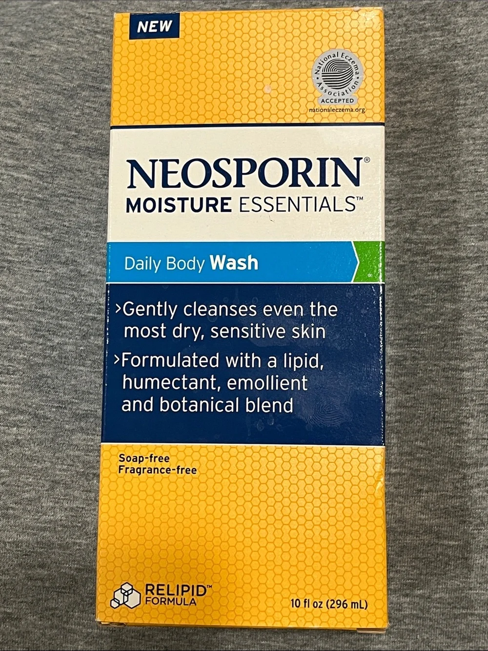 NWT Neosporin Moisture Essentials Daily Body Wash (10 oz), Discontinued